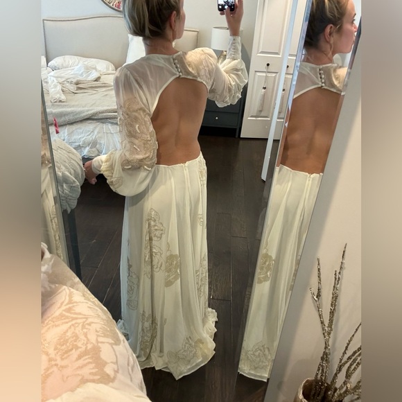 NWOT ASOS EDITION embellished print maxi dress - Picture 8 of 15